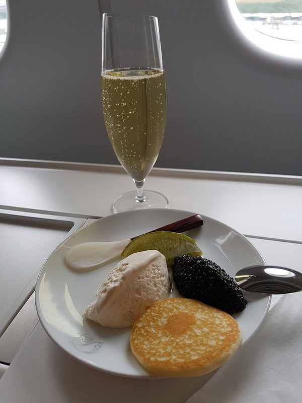 Air France La Premiere First Class Catering