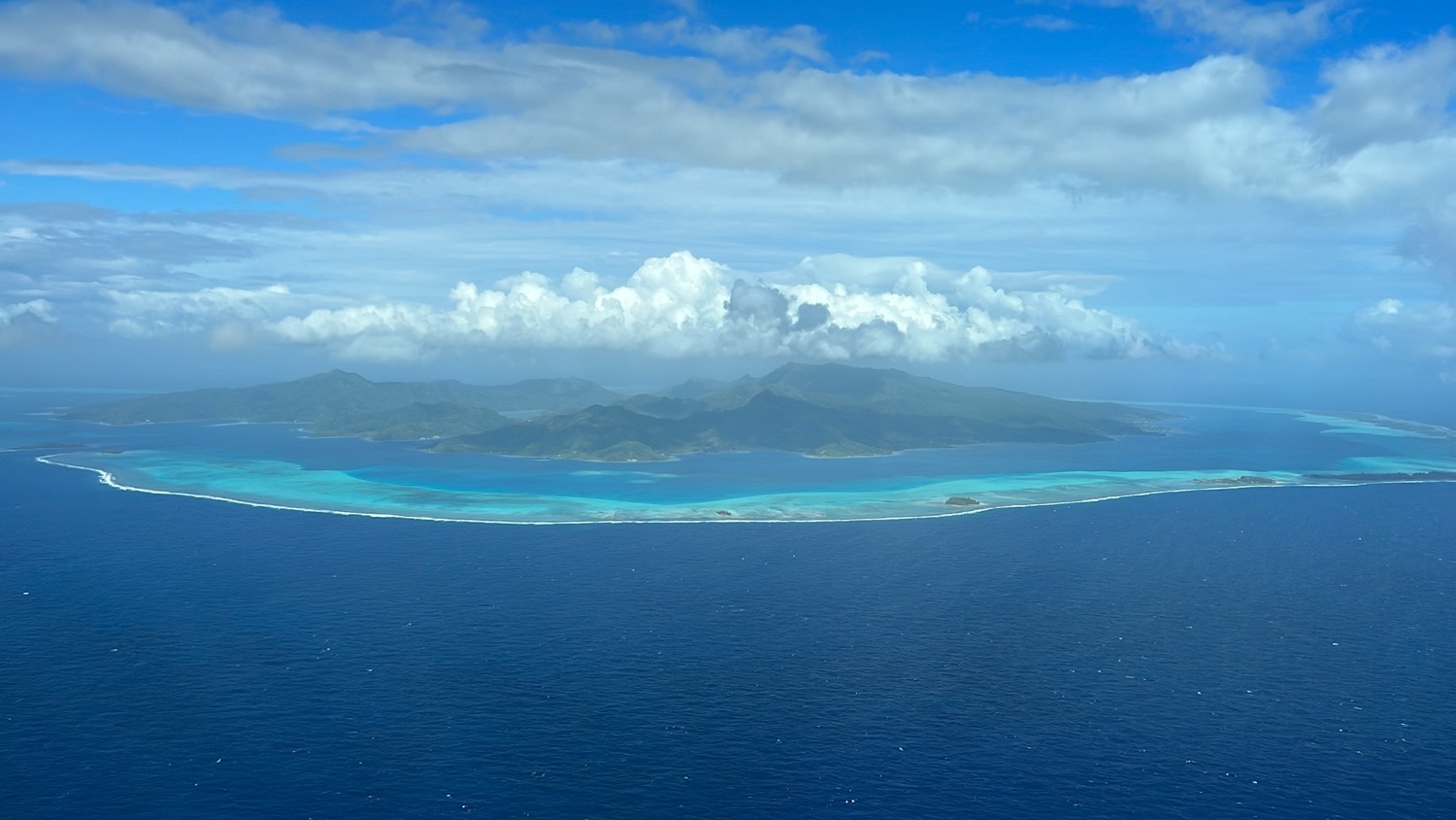 an island in the ocean