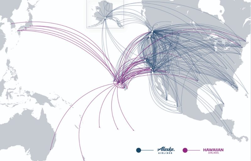 a map of the world with lines and points