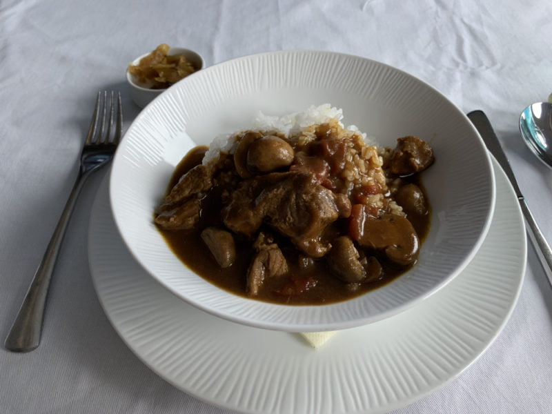 a bowl of food on a plate