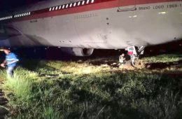 Garuda Indonesia A330 Veer Off Runway