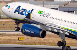 a plane taking off from a runway