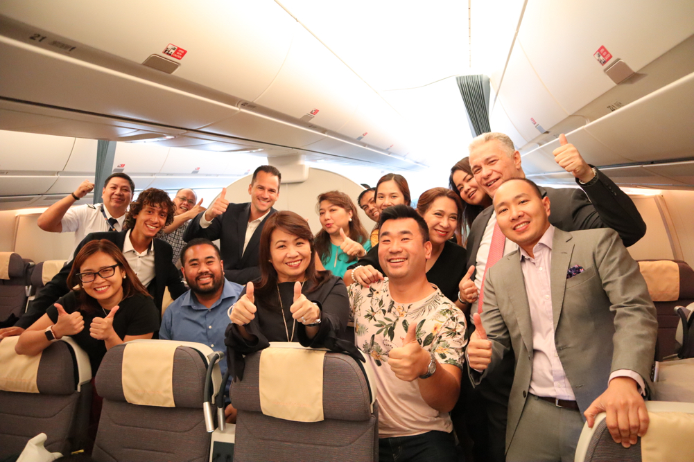 a group of people posing for a photo