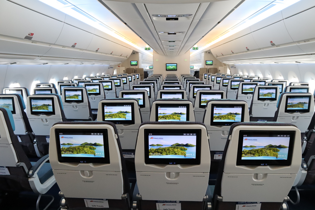 Philippine Airlines A350-900 Economy Class