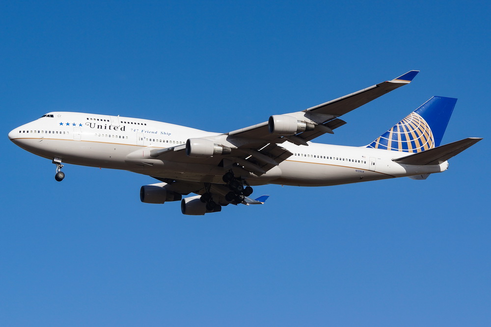 United B747-400 N121UA arriving Incheon. Photo by Ricoh Ahn