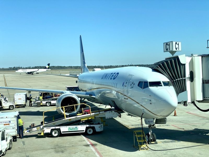 a plane on the tarmac